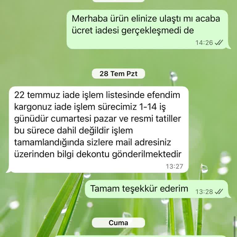 İade Ücreti Bir Aydır Yatmadı, Mağduriyetim Sürüyor