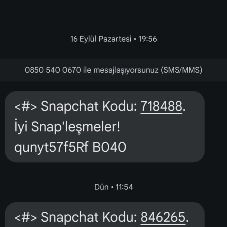 Snapchat Hesabım Olmadan Doğrulama Kodu Geliyor Kişisel Bilgilerim Tehlikede Mi