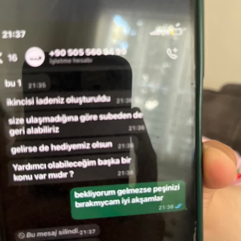 Siparişim Gönderilmedi, Olumsuz Müşteri Hizmetiyle Karşılaştım