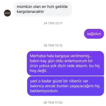 Gwomme Siparişim Gecikti Kalitesiz Ürünler Ve İlgisiz Müşteri Hizmetleriyle Mağdur Oldum