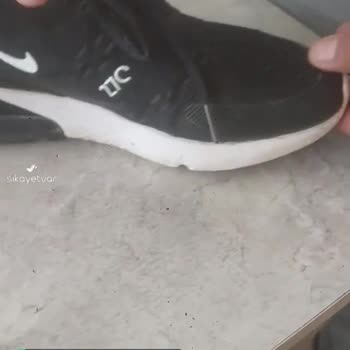 Nike Air Ayakkabının Air Tabanı Söndü!