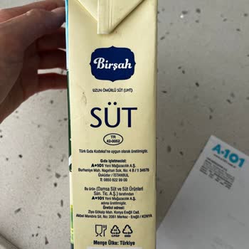 Birşah Süt Su Gibi Çıktı Tadı Ve Kıvamı Hayal Kırıklığı Yarattı