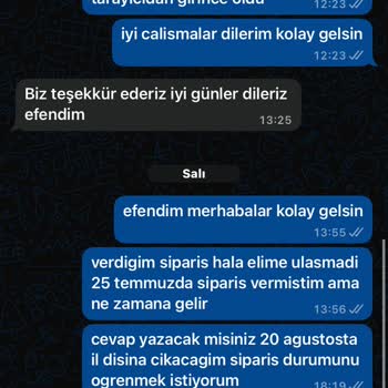 Siparişim Teslim Edilmedi, İletişim Kurulamıyor Ve Para İadem Yapılmadı
