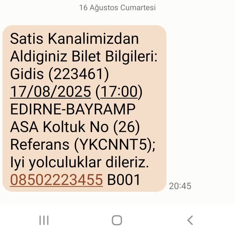 Yanlış Koltuk Bilgisi Ve İlgisiz Yetkililer Nedeniyle Mağduriyet