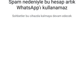 WhatsApp Hesabım Dövme Fotoğrafı Sonrası Banlandı Erişimim Engellendi
