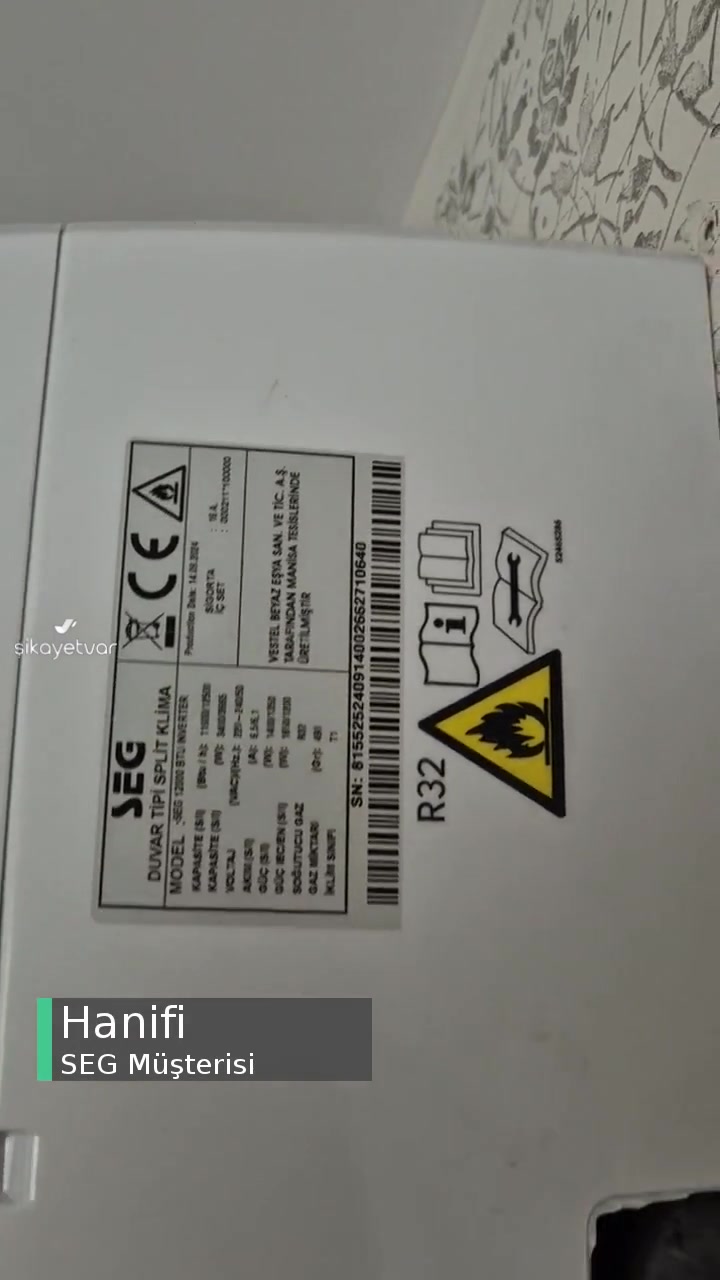 SEG Üretim Hatası Olan Ürün videonun kapak resmi