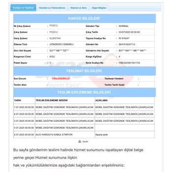 Hepsiburada İade Edilen Ürünün Ücreti 40 Gündür Kartıma Yatırılmadı!