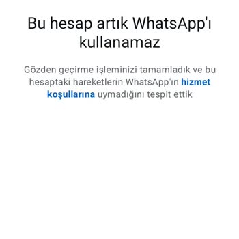 WhatsApp Hesabım Haksız Yere Kapatıldı, Destek Ekibine Ulaşamıyorum