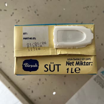 Aldığım Sütün Su Gibi Olması Ve İade Sorunu İle Mağduriyet Yaşadım