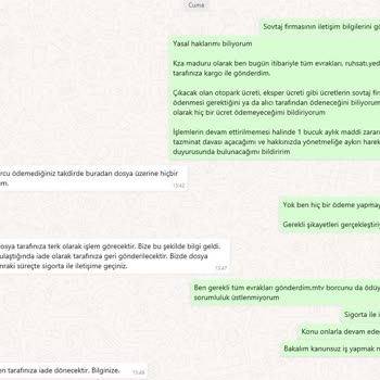 Otopark Ücretinin Haksız Talebi Ve Dosyamın Kapatılmasıyla Tehdit Edildim