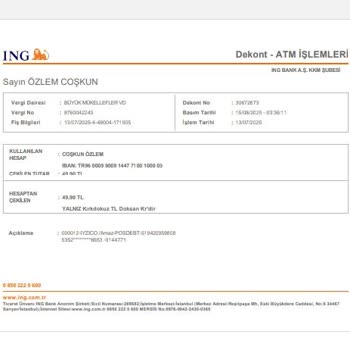 Bilgim Dışında Hesabımdan Para Çekildi, Hızlı Çözüm Ve Güvenlik Önlemleri Talep Ediyorum