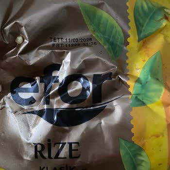 Efor Rize Çay'da Beklenmedik Kalite Sorunu Ve Müşteri Hizmetlerinden Yanıtsızlık