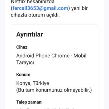 Netflix Hesabımda İzinsiz Para Çekimi Ve Güvenlik İhlali
