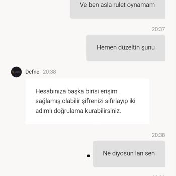 Hesabımda Bilgim Dışında Yapılan İşlem Nedeniyle Mağduriyet Yaşadım