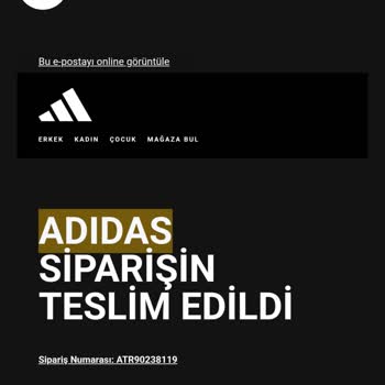 Adidas İade Sürecinde Bilgi Ve Ücret İadesi Yapılmıyor
