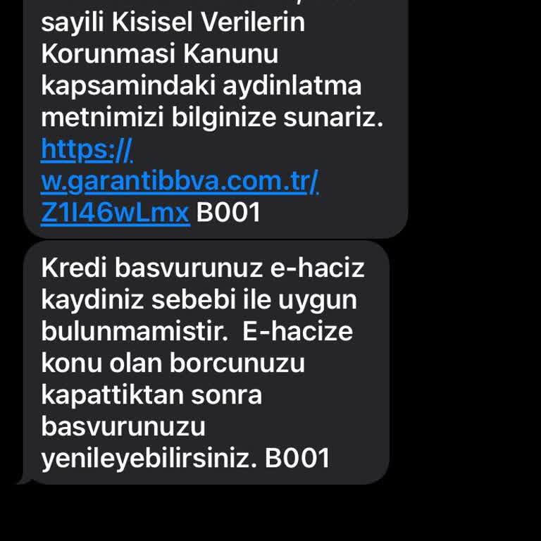 Kayıtlarda Olmayan E-Haciz Nedeniyle Kredi Başvurularım Sürekli Reddediliyor