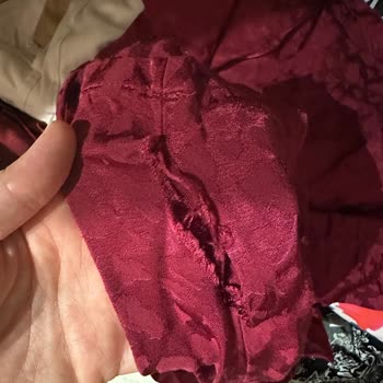 Suwen Pijama Takımı İlk Yıkamada Yırtıldı, Değişim Veya İade Talebim Var