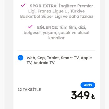 Aynı Fiyata Daha Kapsamlı Paket Sunulmasına Rağmen Mağdur Edildim