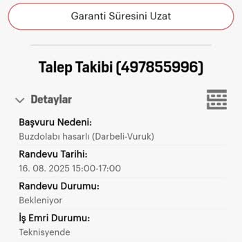 Buzdolabı Teslimat Ve Kurulumunda Hasar Ve Sorumluluk Reddi