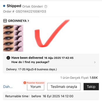 Shein Siparişimde Eksik Ürünler Teslim Edilmedi, Sorunum Çözülmüyor