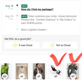 Shein Siparişimde Eksik Ürünler Teslim Edilmedi, Sorunum Çözülmüyor