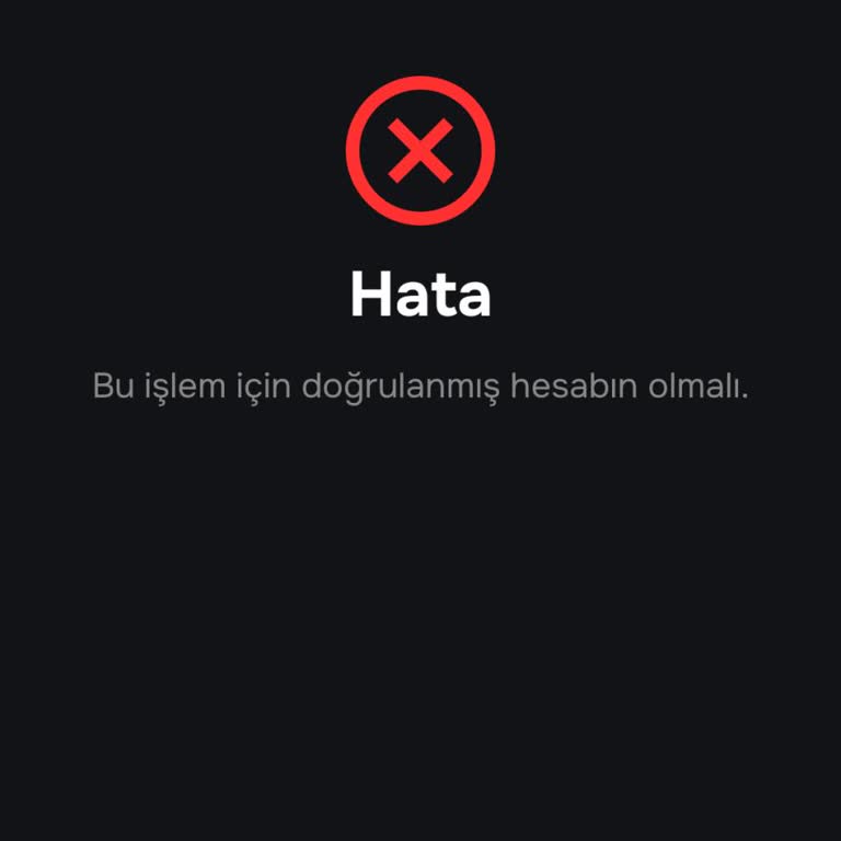 Papara Uygulamasında Hesap Doğrulama Adımında Sürekli Hata Alıyorum