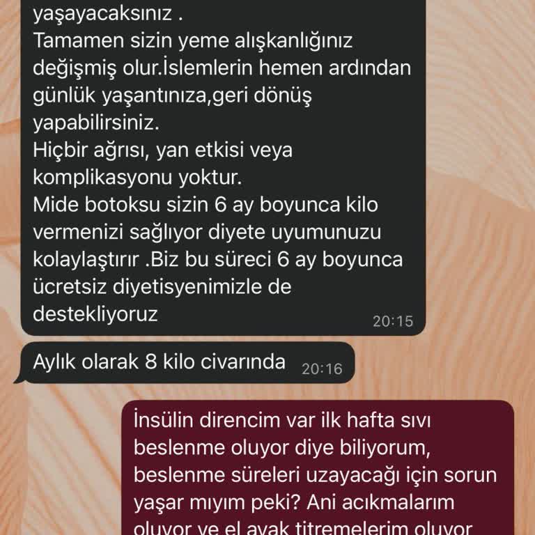 Mide Botoksu Sonrası Beklenen Etkiyi Göremedim, Fatura Verilmedi Ve Mağdur Edildim