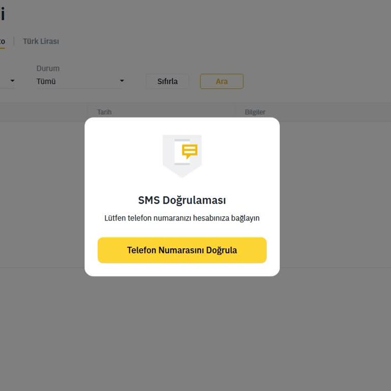 Kapalı Hatta SMS Doğrulaması Yüzünden Binance TR Hesabıma Erişemiyorum