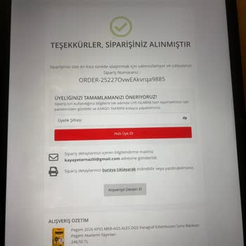 Sipariş İptali Ve İade Talebim Sonuçsuz Kaldı