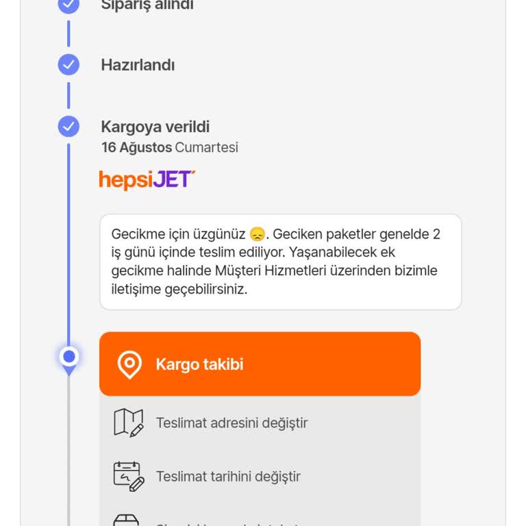 Hepsijet Kargo Teslimatında Yaşanan Gecikme Ve Müşteri Hizmetleri İlgisizliği