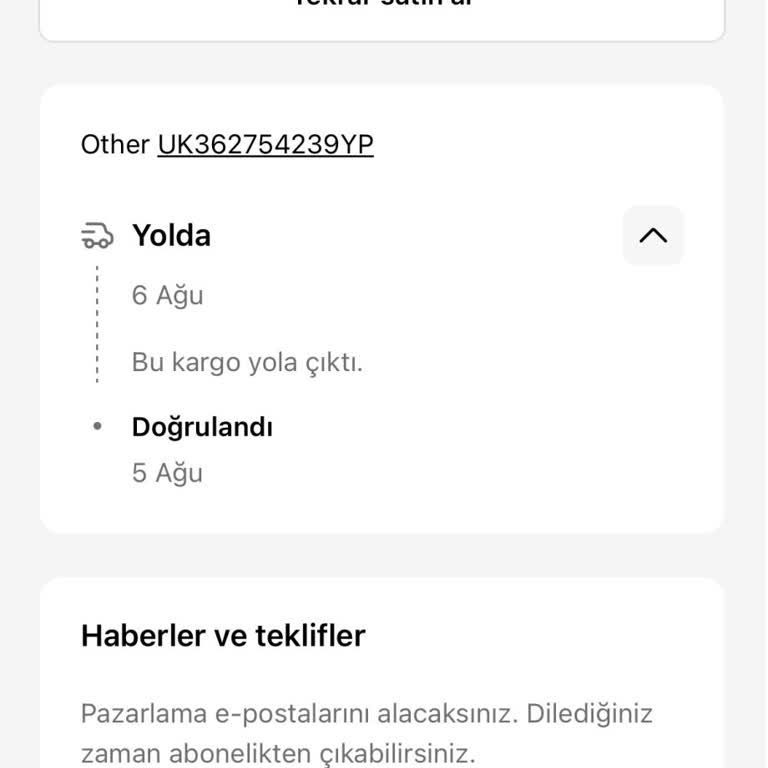 Siparişim Gönderilmedi Sürekli Aynı Yanıtlarla Oyalandım