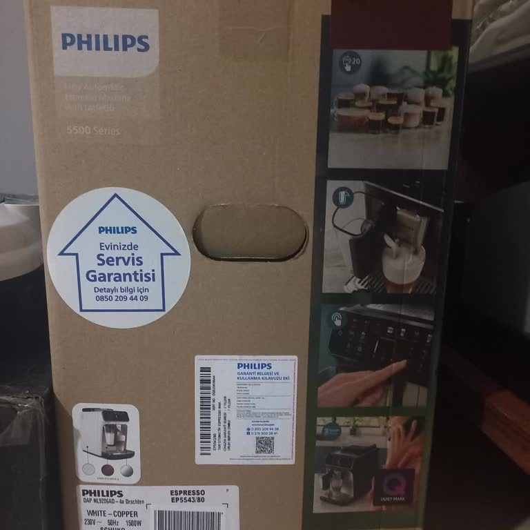 Philips 5500 Lattego Tam Otomatik Espresso Makinesi Eksik Ürün İçeriği