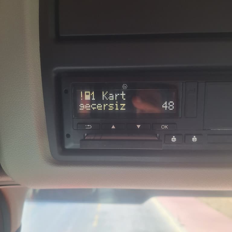 VDO Fleet DTCO 3.0 Modelinde Kart Geçersiz Uyarısı!