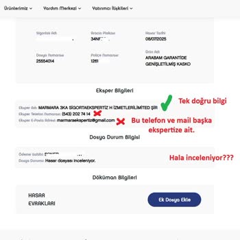 Eureko Sigorta'nın Bilgilendirme Eksikliği Ve Mağduriyet Yaratan Hasar Süreci