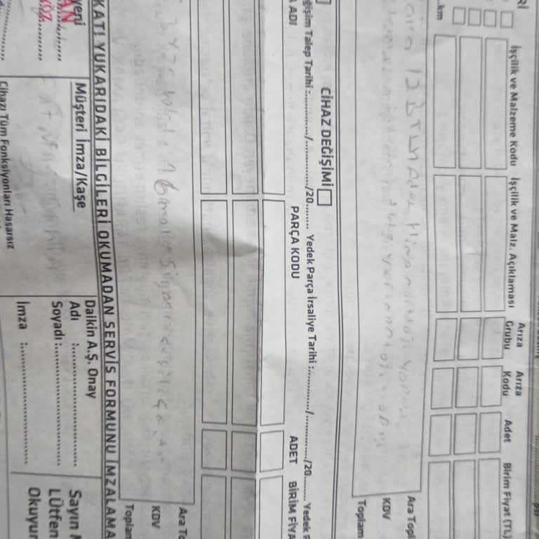 Klimanın Yanlış Montajı Nedeniyle Mağduriyet Yaşadık