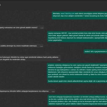 Bozuk Protein Tozu İçin İade Talebim 14 Gün Bahanesiyle Reddedildi