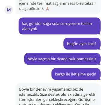 Teslim Edilmeyen Sipariş, İlgisiz Destek Ve Kişisel Veri İhlali