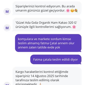 Teslim Edilmeyen Sipariş, İlgisiz Destek Ve Kişisel Veri İhlali