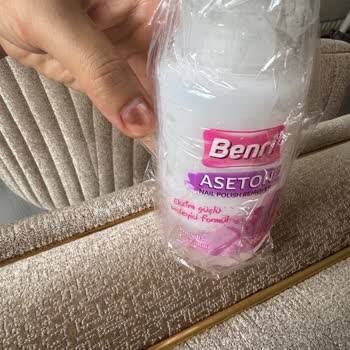 Asetonun Dökülmesi Nedeniyle Siparişimde Hasar Oluştu, Ürün Değişimi Talep Ediyorum