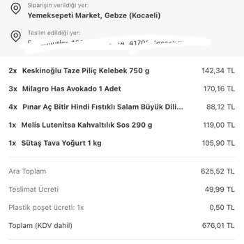 Bozuk Tavuk Ürünleri Ve Yetersiz İade Süreci