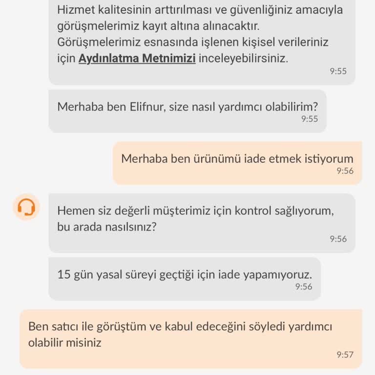 Satıcı Onayladığı Halde Trendyol İade Talebimi Reddetti