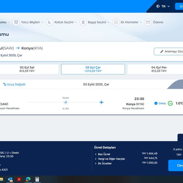Bilet Fiyatı Düştü, Aradaki Fark İade Edilmiyor Müşteri Mağdur Ediliyor