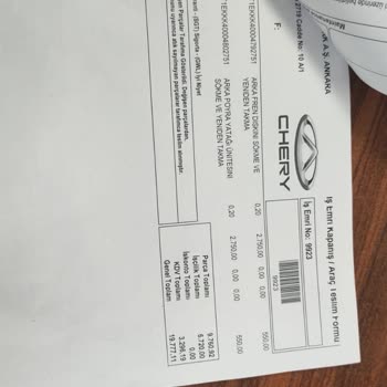 Chery Tiggo 7 Porya Arızası Garanti Dışı Bırakıldı Müşteri Hizmetlerinden Dönüş Alamadım