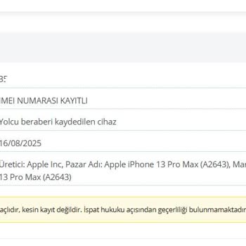 Satın Aldığım İphone'un Yurt Dışı Kayıtlı Çıkması Ve Komisyon İadesi Sorunu