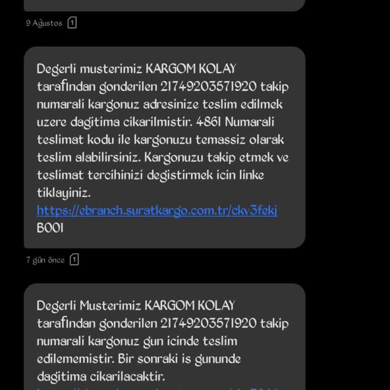 Kargom 10 Gündür Teslim Edilmedi, Şube Kapatılmış Ve Bilgilendirme Yapılmadı