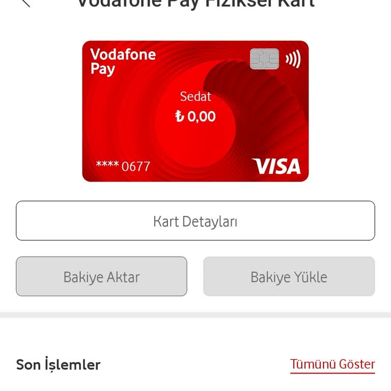 Vodafone Pay Kart Kapatıldıktan Sonra Bakiye İadesi Yapılmadı