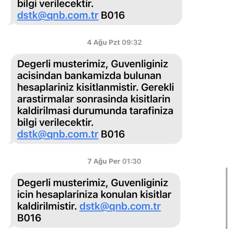 Hesabıma Haksız Bloke Konuldu, Mağduriyetim Giderilmiyor