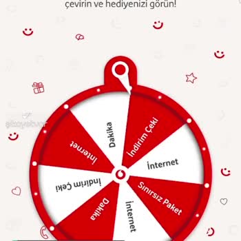 Vodafone Hediye Çarkı Sorunu
