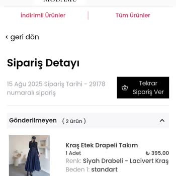 Sipariş Edilen Ürünler Kalitesiz Ve Yanlış Renklerde, Müşteri Hizmetleri Yanıtsız