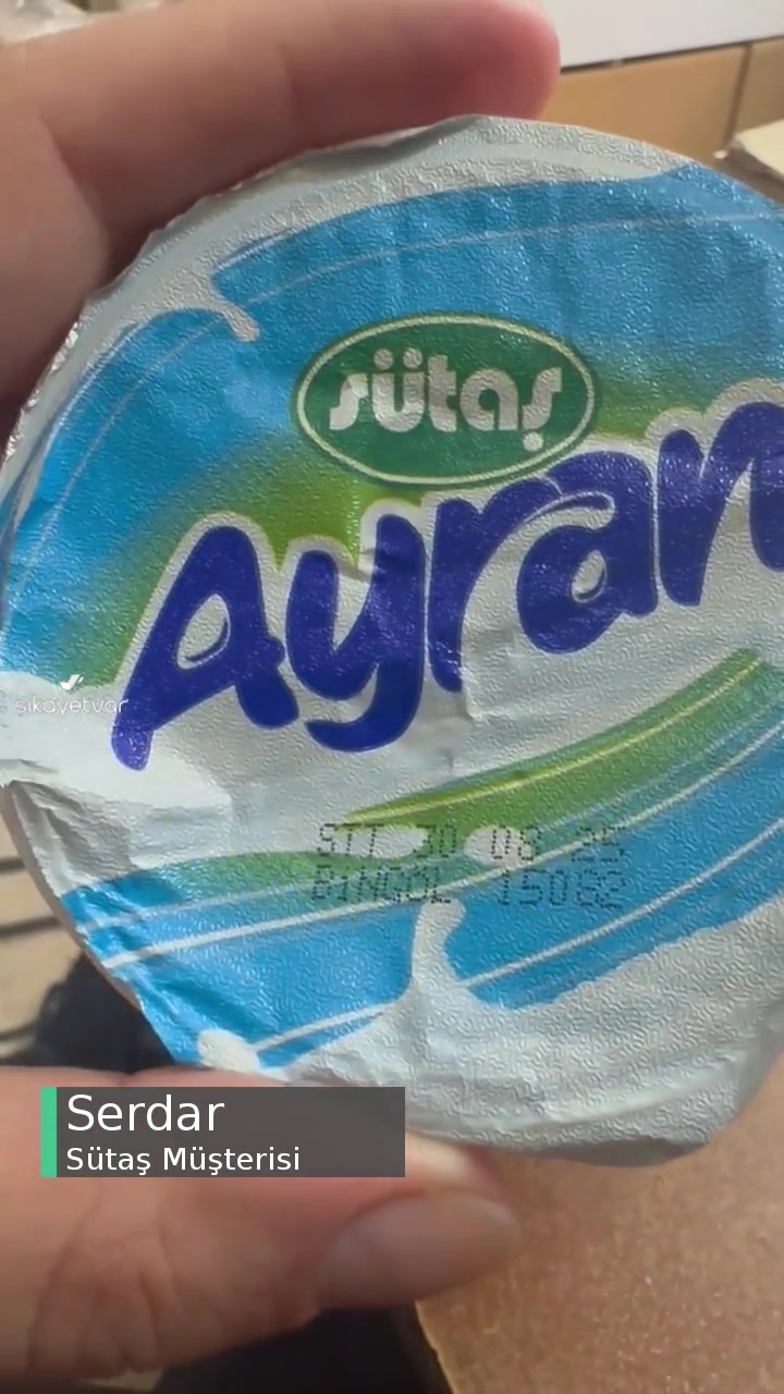 Sütaş Ayranda Dibe Doğru Küf Çıktı videonun kapak resmi